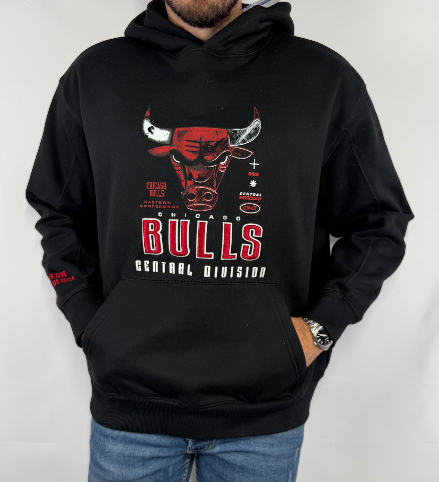 Sweat à Capuche NBA Bulls Neuf - XL