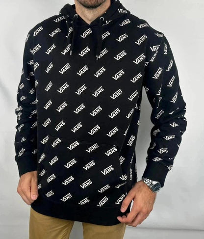 Felpa con Cappuccio Vans Nera - XL
