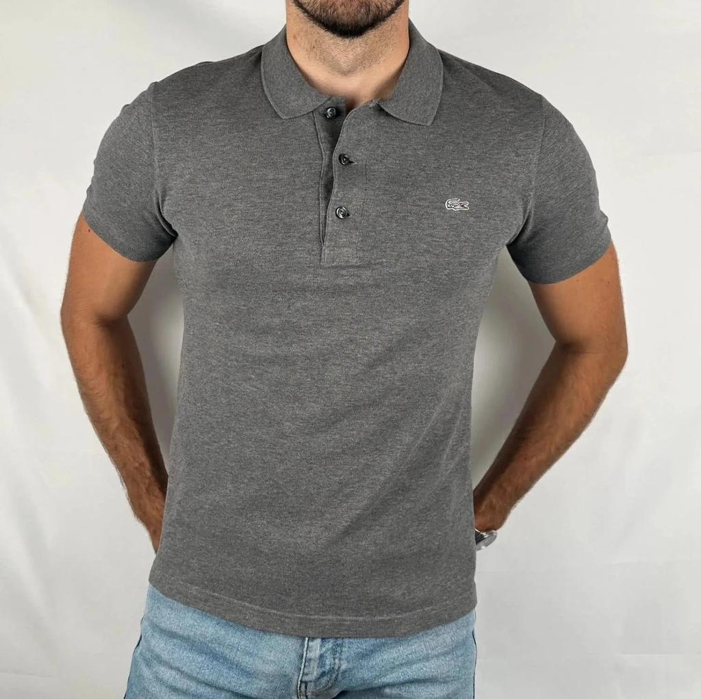 Polo Lacoste Grigio - S