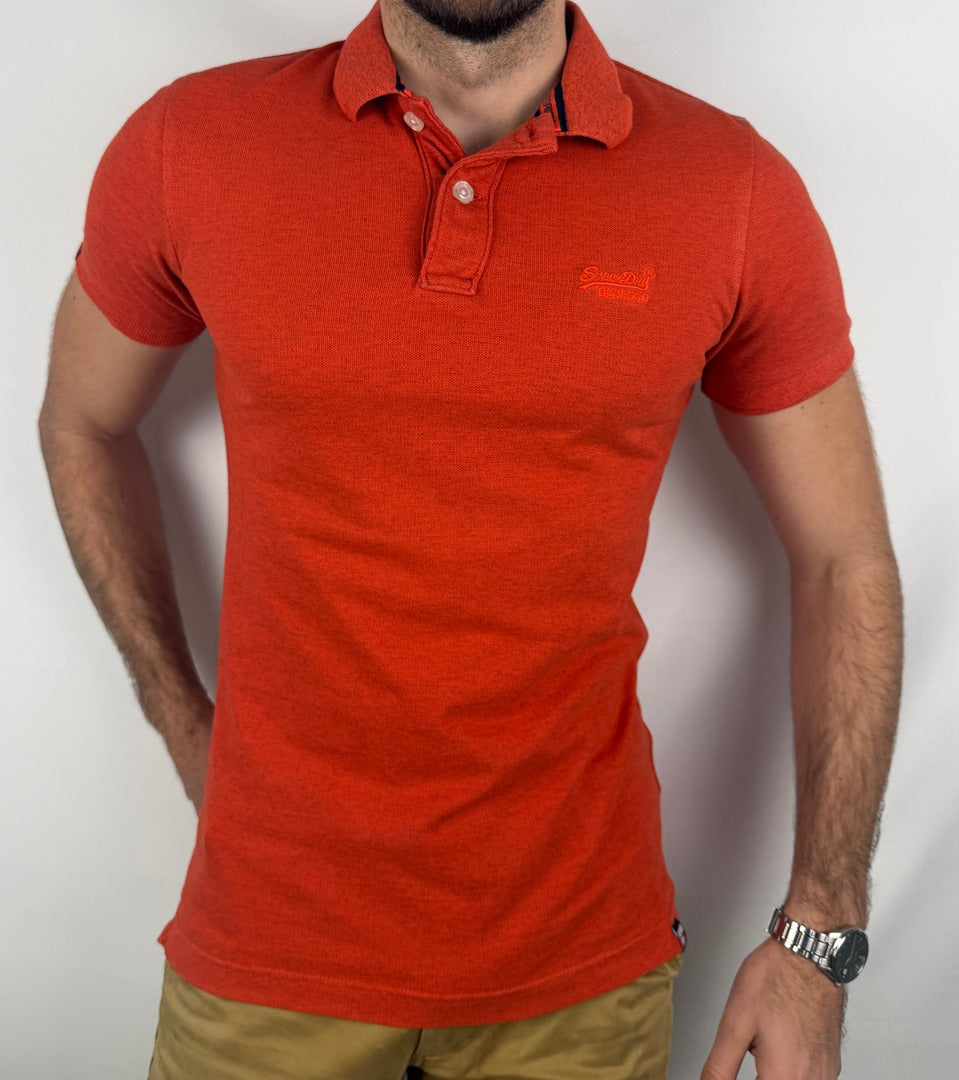Polo homme Superdry orange S