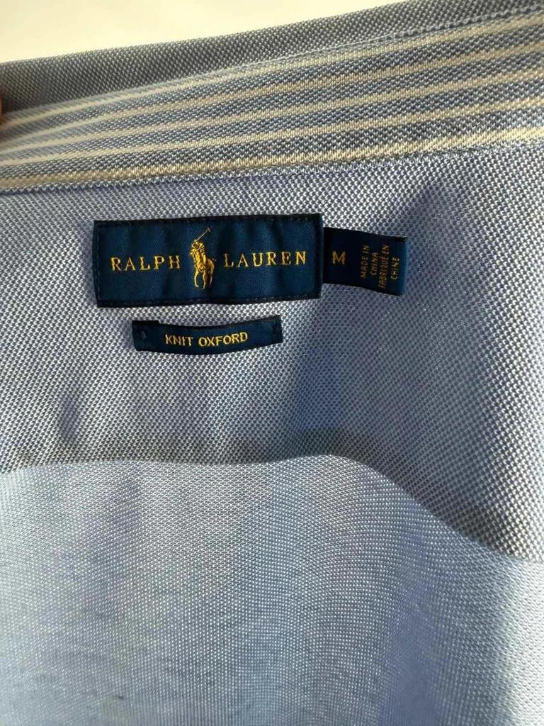 Chemise Ralph Lauren Oxford Bleue - S (37)