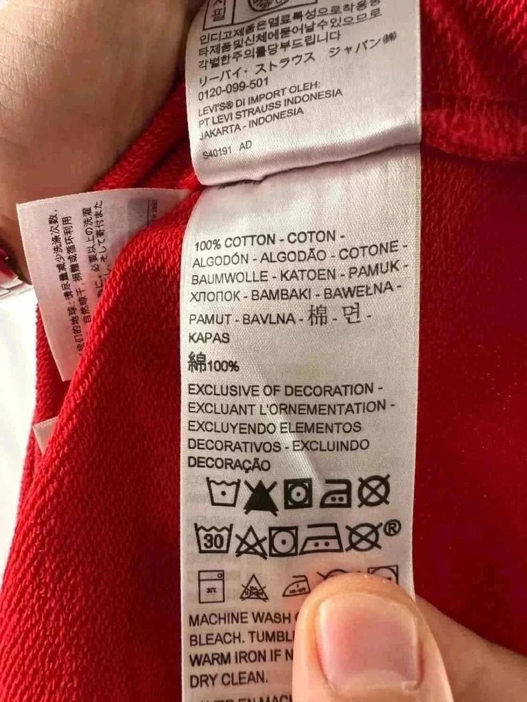 Felpa con Cappuccio Levi’s x Mario Rossa - XL