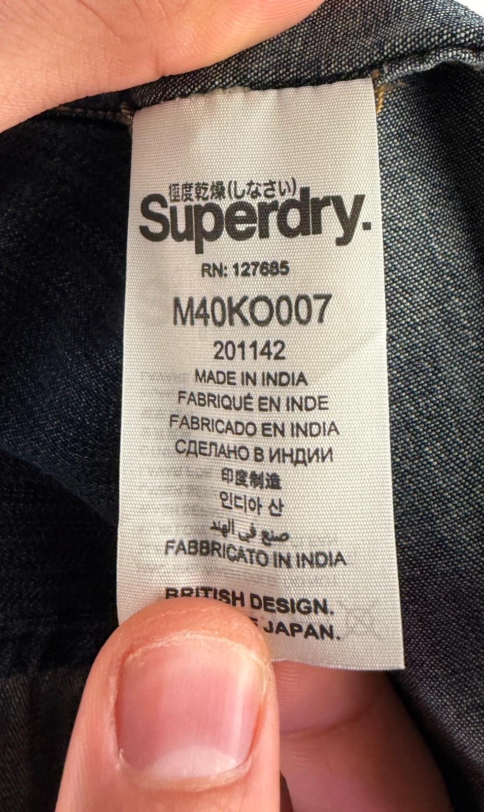 Camicia in denim Superdry - L