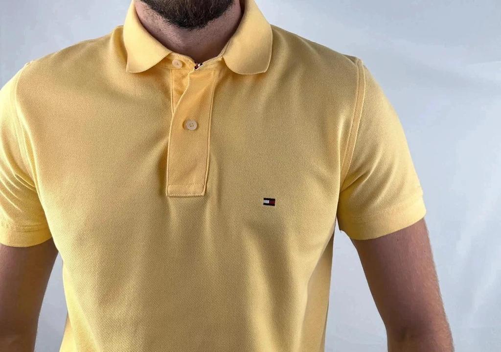 Polo Tommy Hilfiger Jaune - M