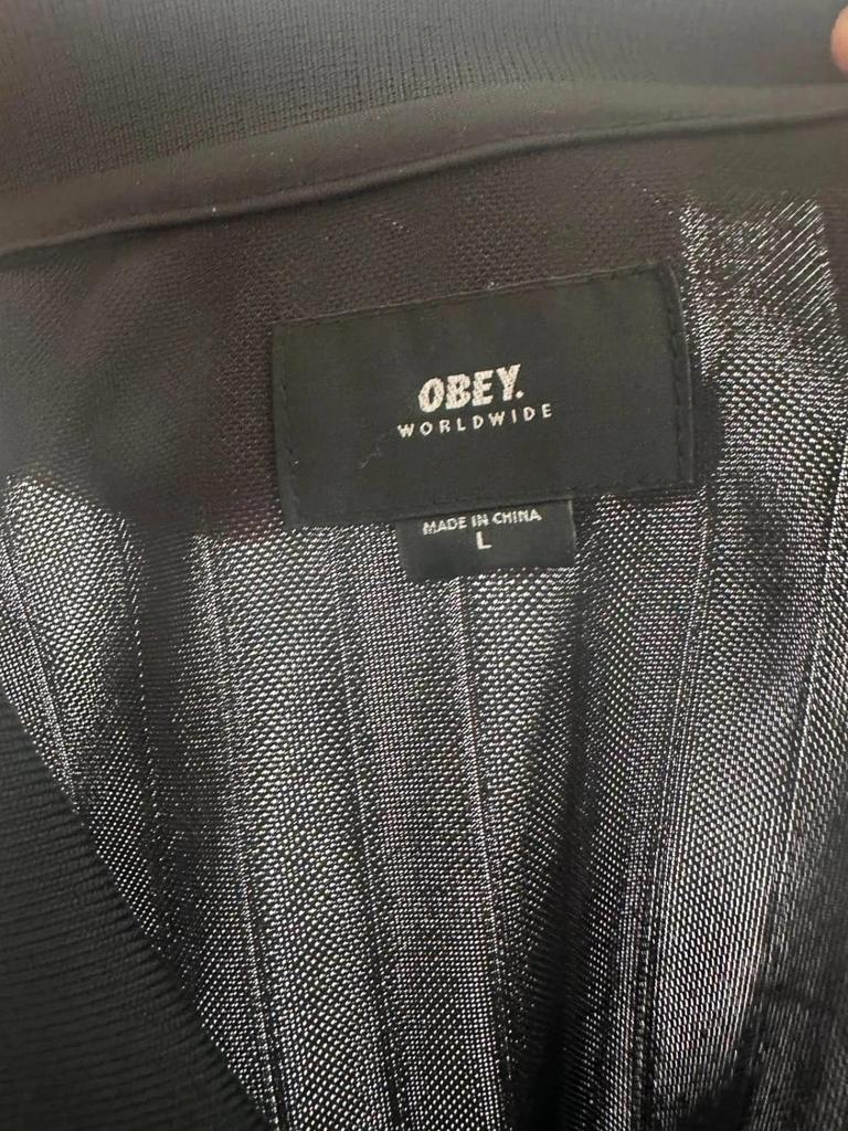 Polo Obey Noir - L
