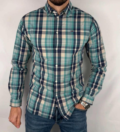 Chemise Tommy Jeans à Carreaux - S