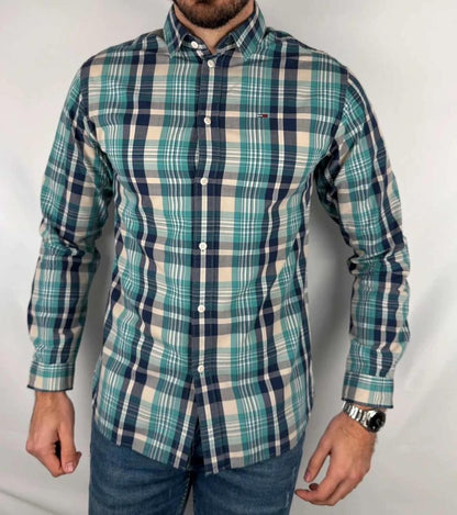 Chemise Tommy Jeans à Carreaux - S