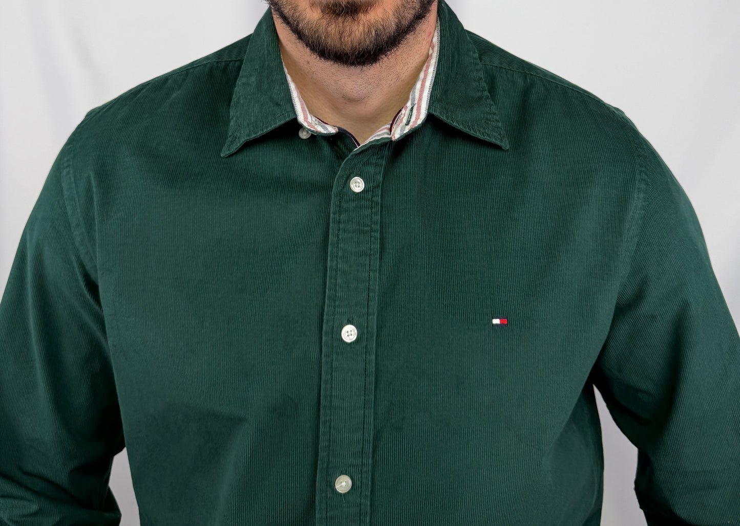 Chemise en Velours Tommy Hilfiger - L