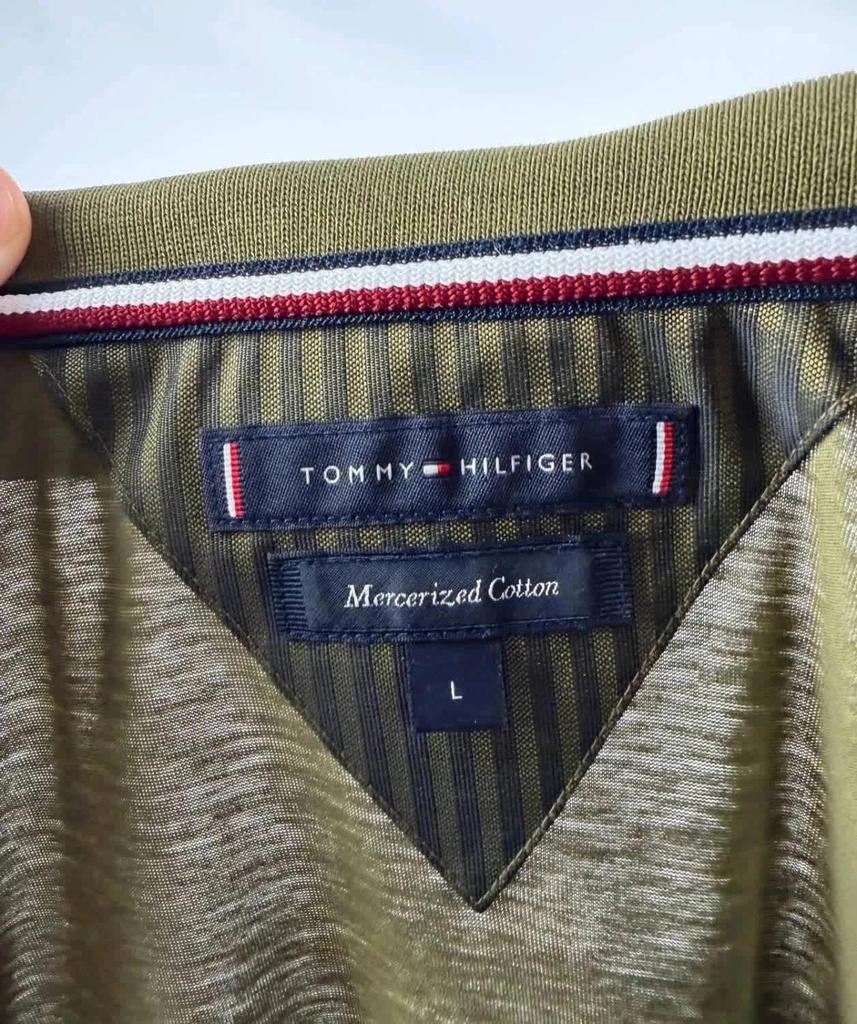Pull Léger Tommy Hilfiger Kaki - L