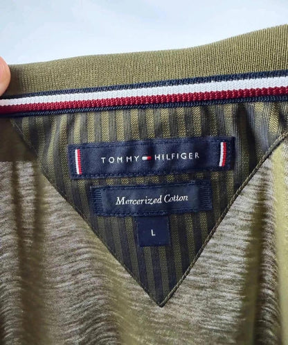 Pull Léger Tommy Hilfiger Kaki - L