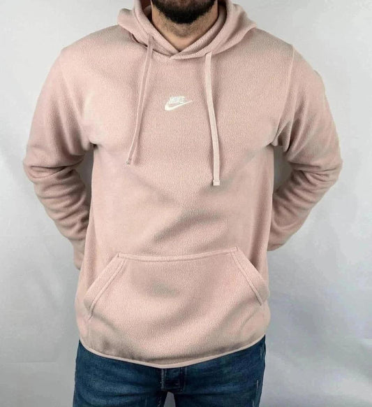 Felpa con Cappuccio Nike Rosa - M