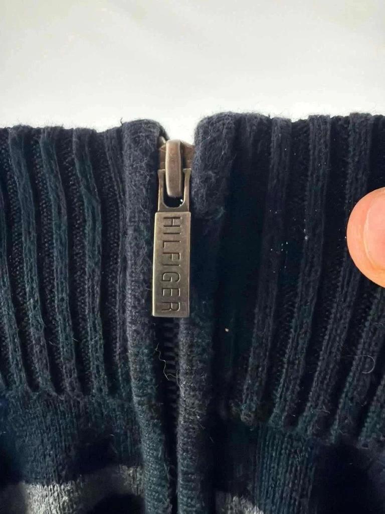 Maglione Tommy Hilfiger Nero e Grigio - S