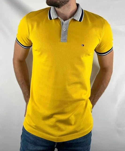 Polo Tommy Hilfiger Gialla - M