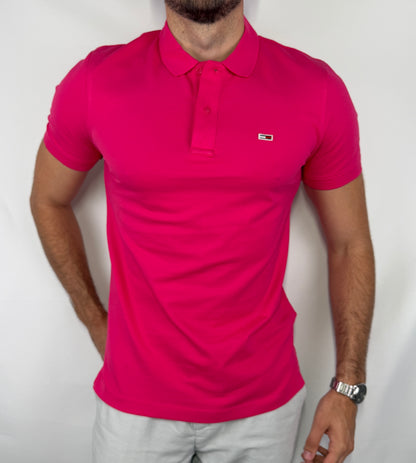 Polo Tommy Jeans Rose - M