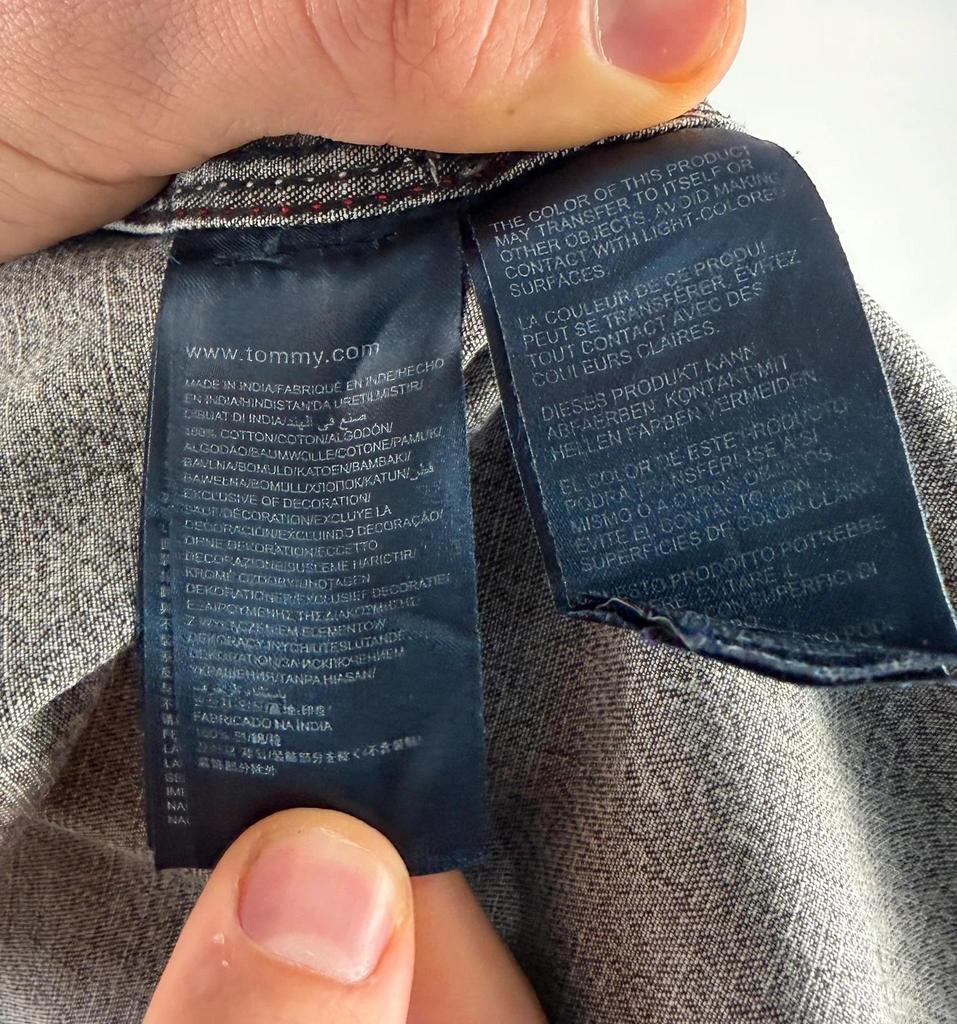 Chemise en Jean Tommy Hilfiger Denim Grise - L