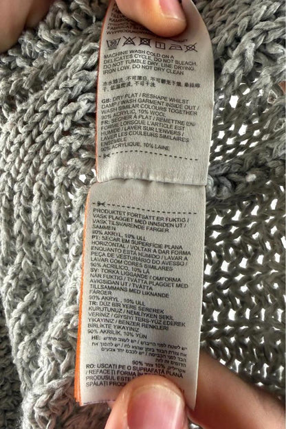 Pull Superdry Épais Gris - L
