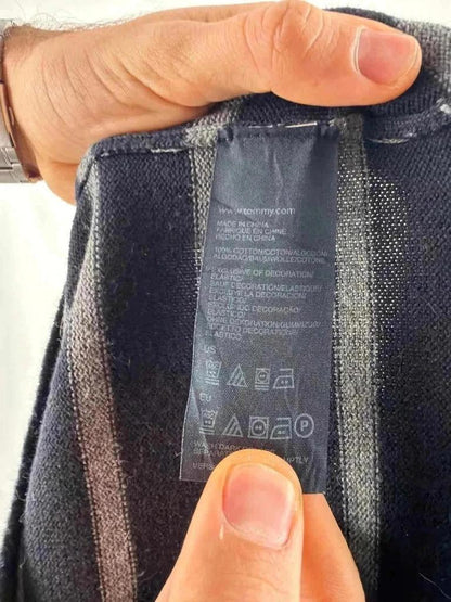 Maglione Tommy Hilfiger Nero e Grigio - S