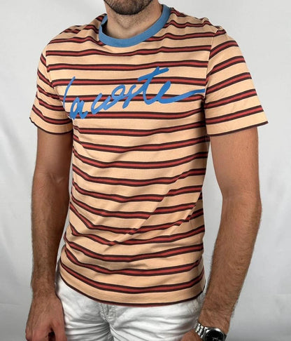 T-Shirt Lacoste a Righe - M