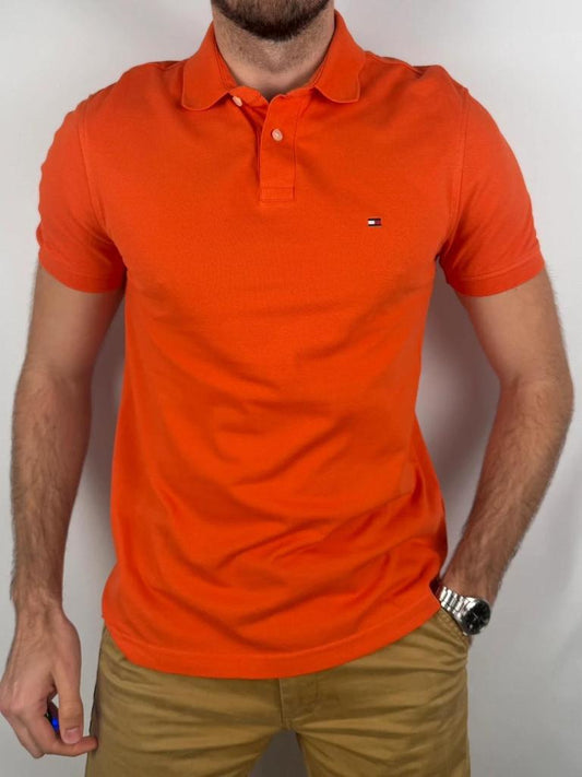 Polo Tommy Hilfiger Arancione - M