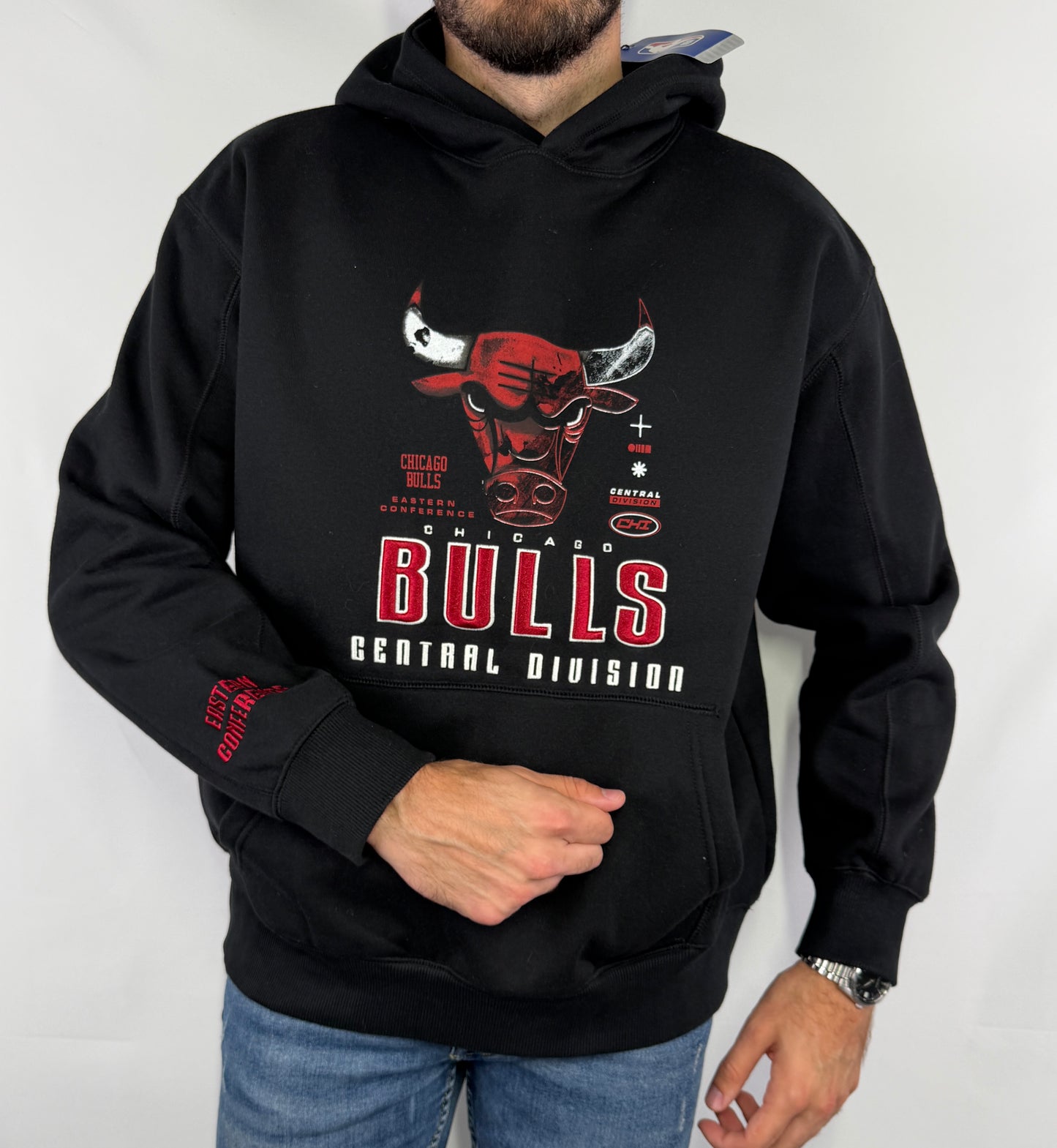 Sweat à Capuche NBA Bulls Neuf - XL