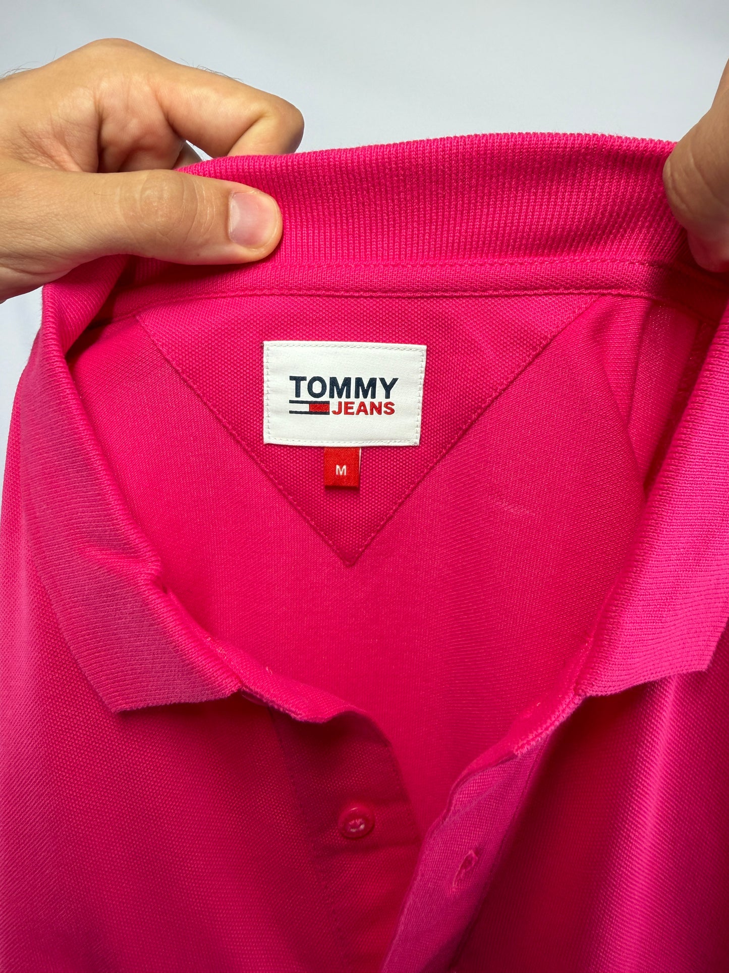 Polo Tommy Jeans Rose - M