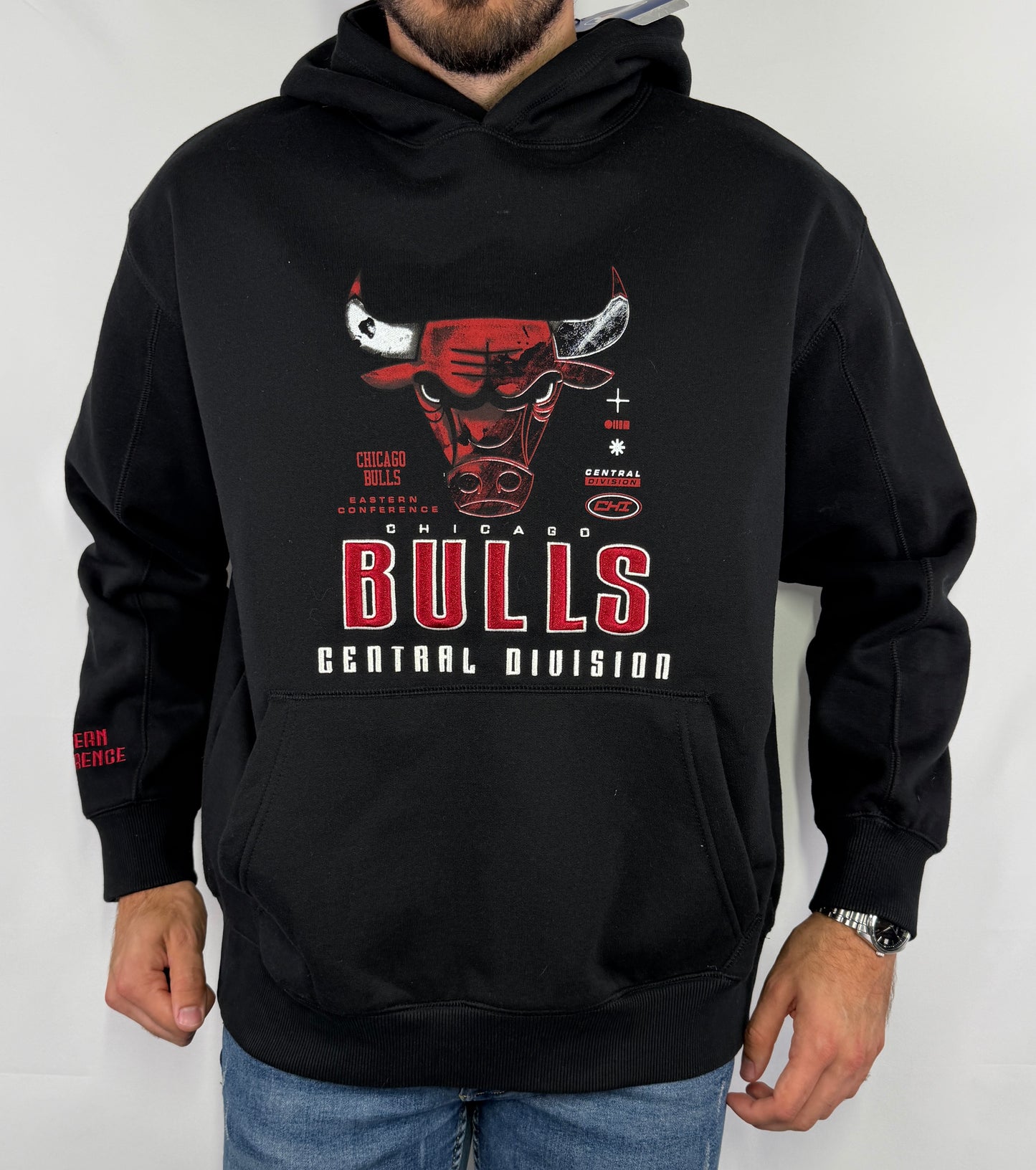Sweat à Capuche NBA Bulls Neuf - XL