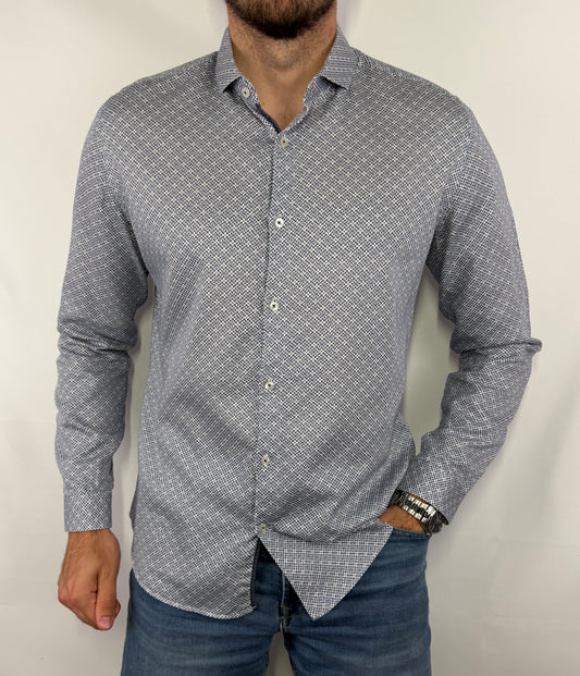 Chemise Devred à motifs homme taille M en très bon état. Pièce seconde main premium sélectionnée par Comptoir Masculin. Expédition rapide depuis la France.