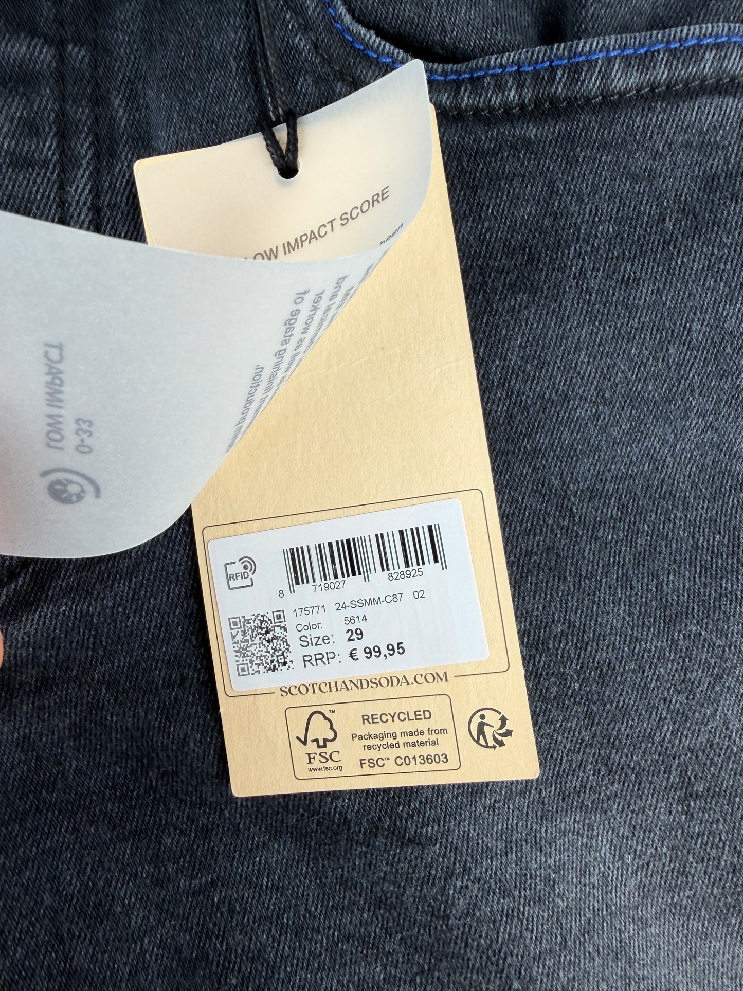 Short en Jean Scotch & Soda Neuf - W29