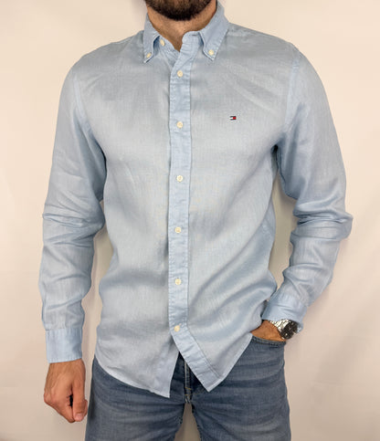 Chemise Tommy Hilfiger en Lin - S