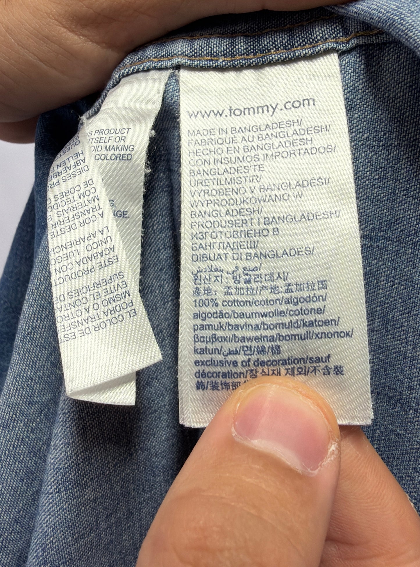 Chemise en Jean Tommy Jeans - S