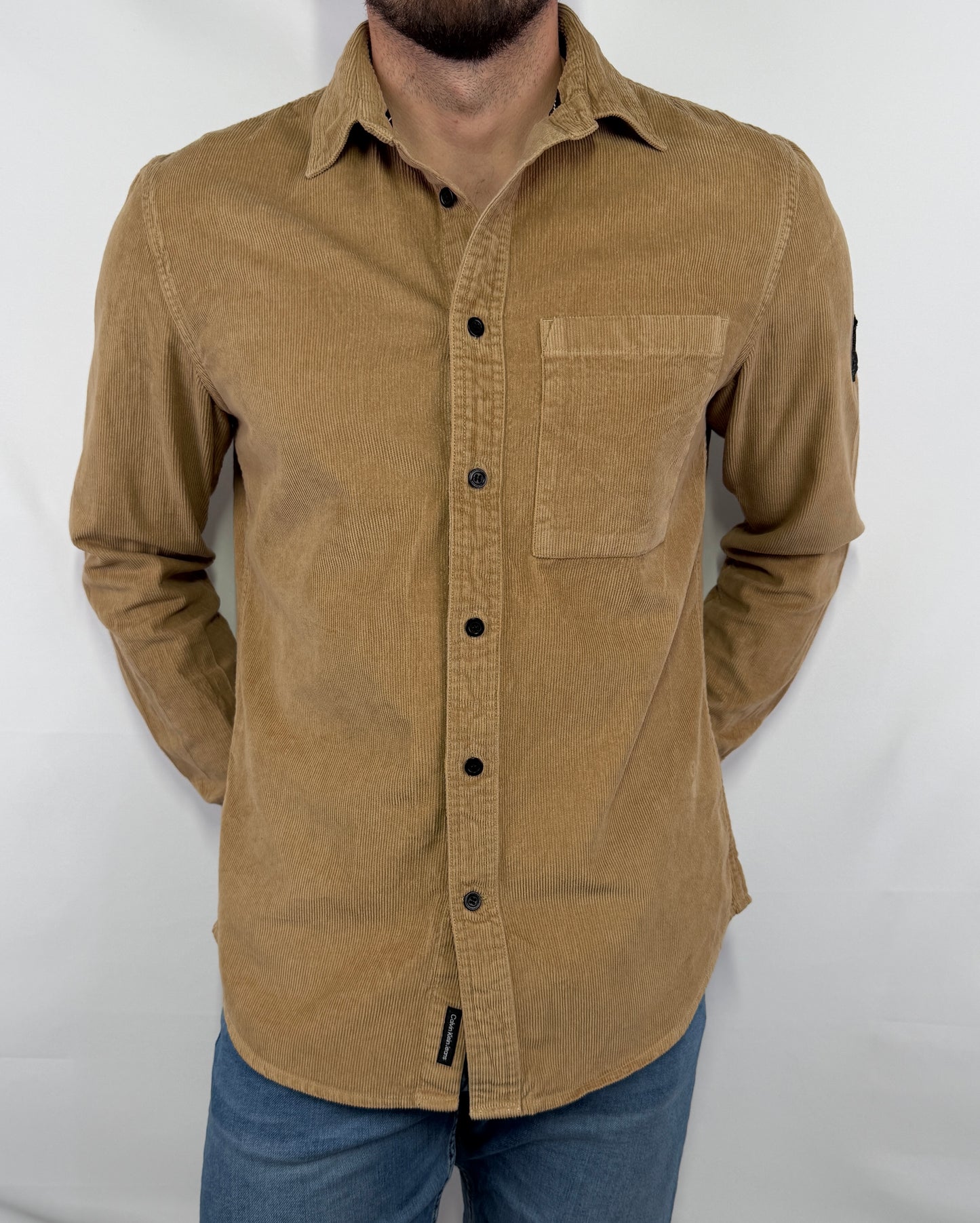 Chemise en Velours Calvin Klein - L