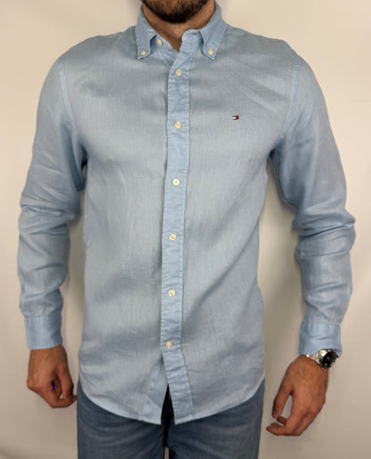 Chemise Tommy Hilfiger en Lin - S