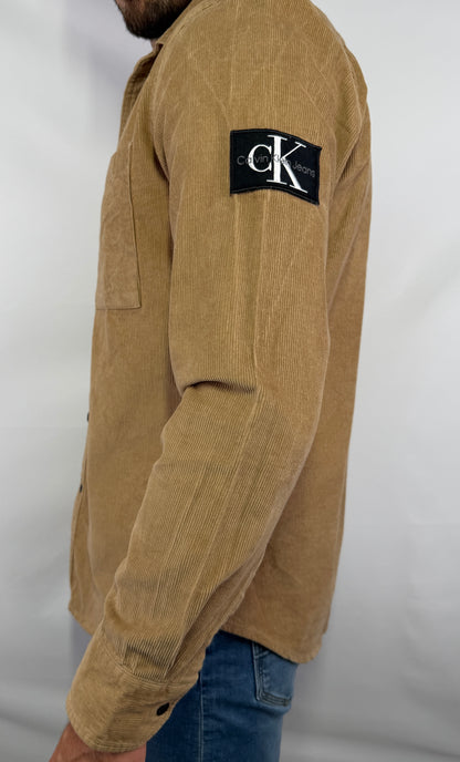 Chemise en Velours Calvin Klein - L