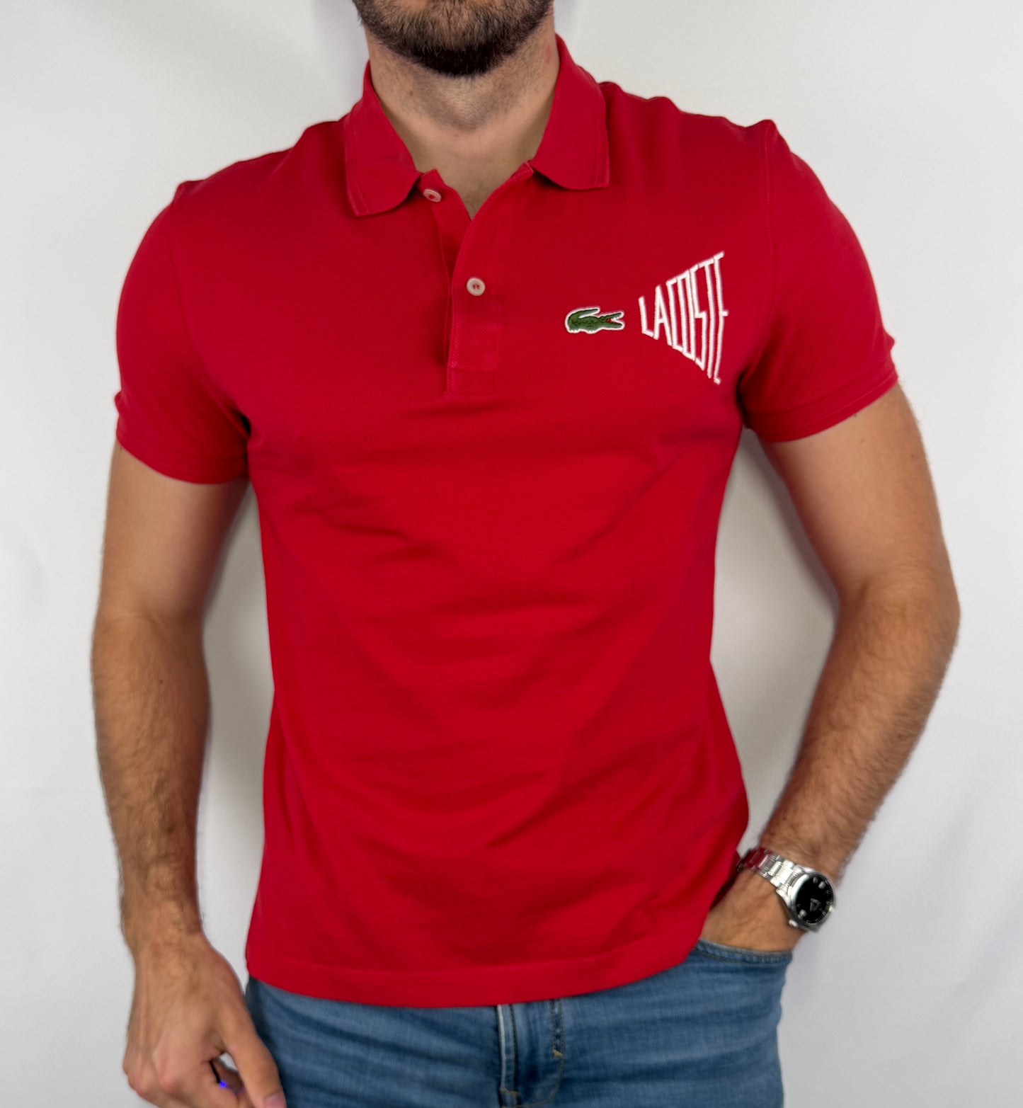 Polo Lacoste Rouge - M