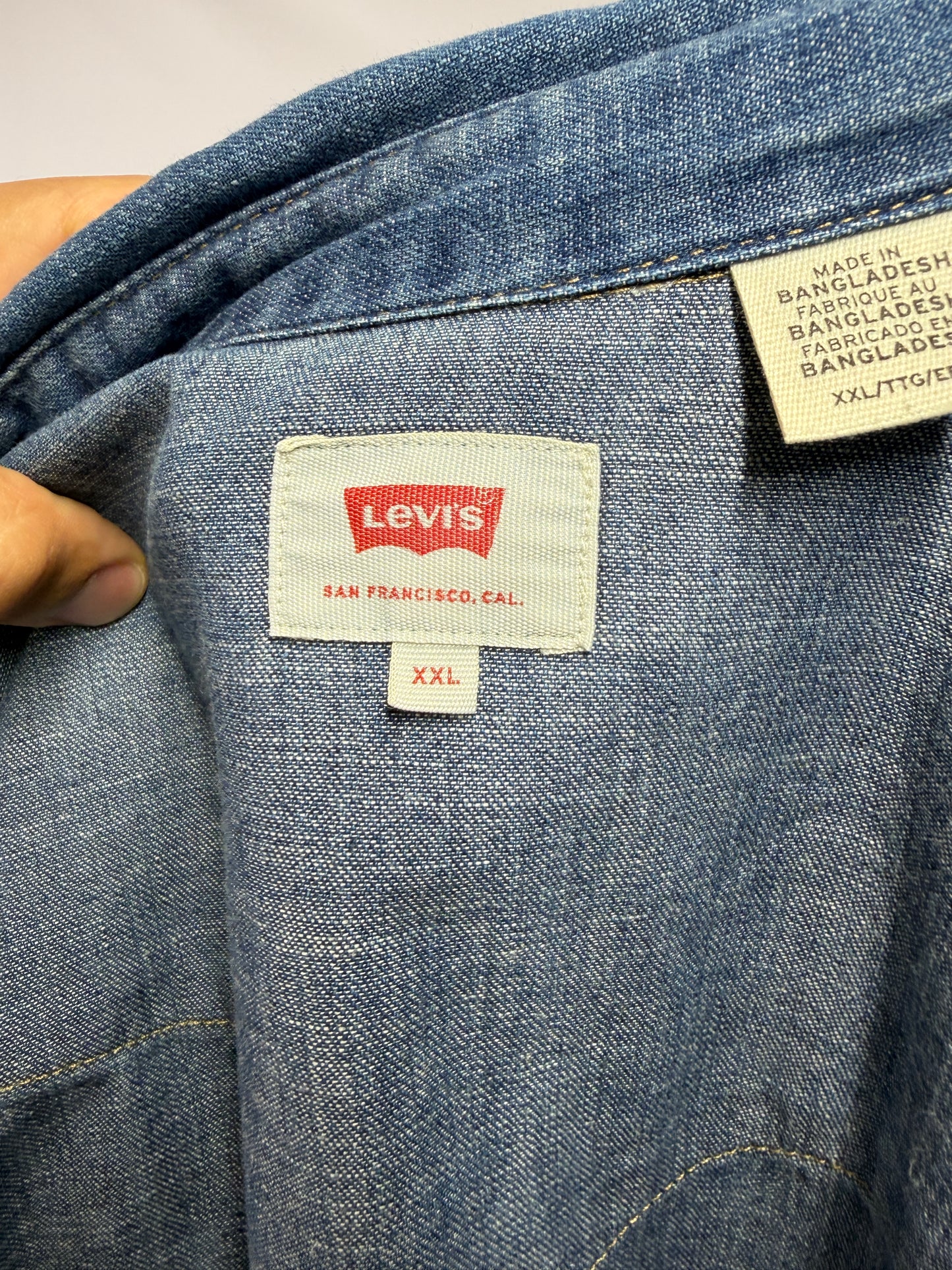 Chemise en Jean Levi’s - XL