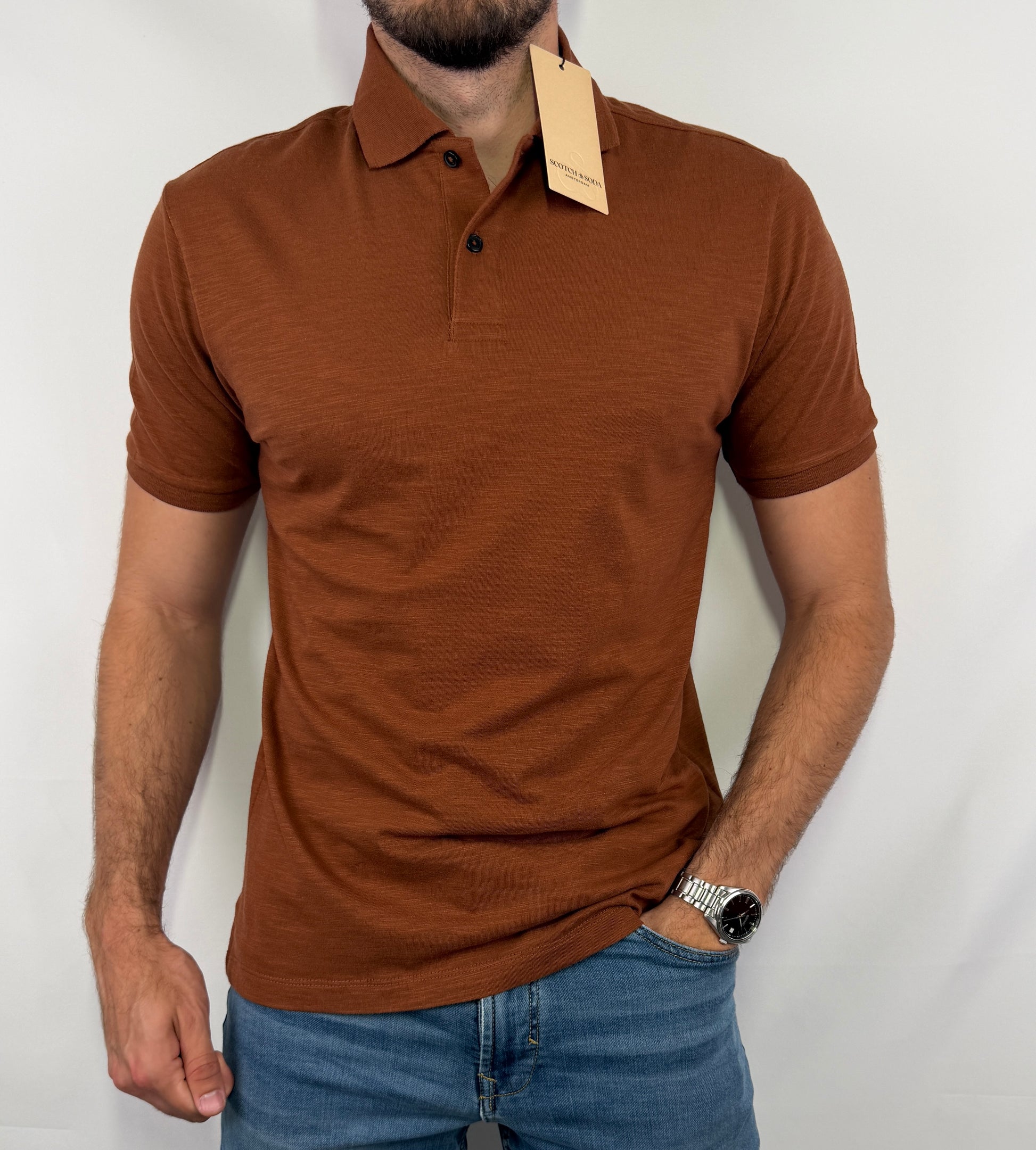 Polo Scotch & Soda - Taille M / XL / XXL - Pièce premium sélectionnées par Comptoir Masculin. Expédition rapide depuis la France.