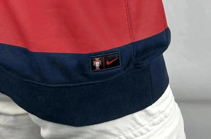 💎 Sweat Nike Portugal - Bleu Vert Rouge - Taille L - Édition Spéciale - Logo Brodé 💎