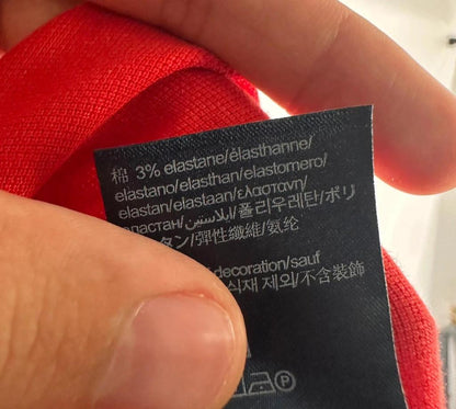 Polo Tommy Jeans Rouge - M