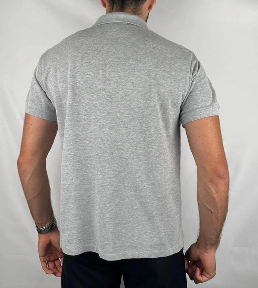 Polo Lacoste Gris - L