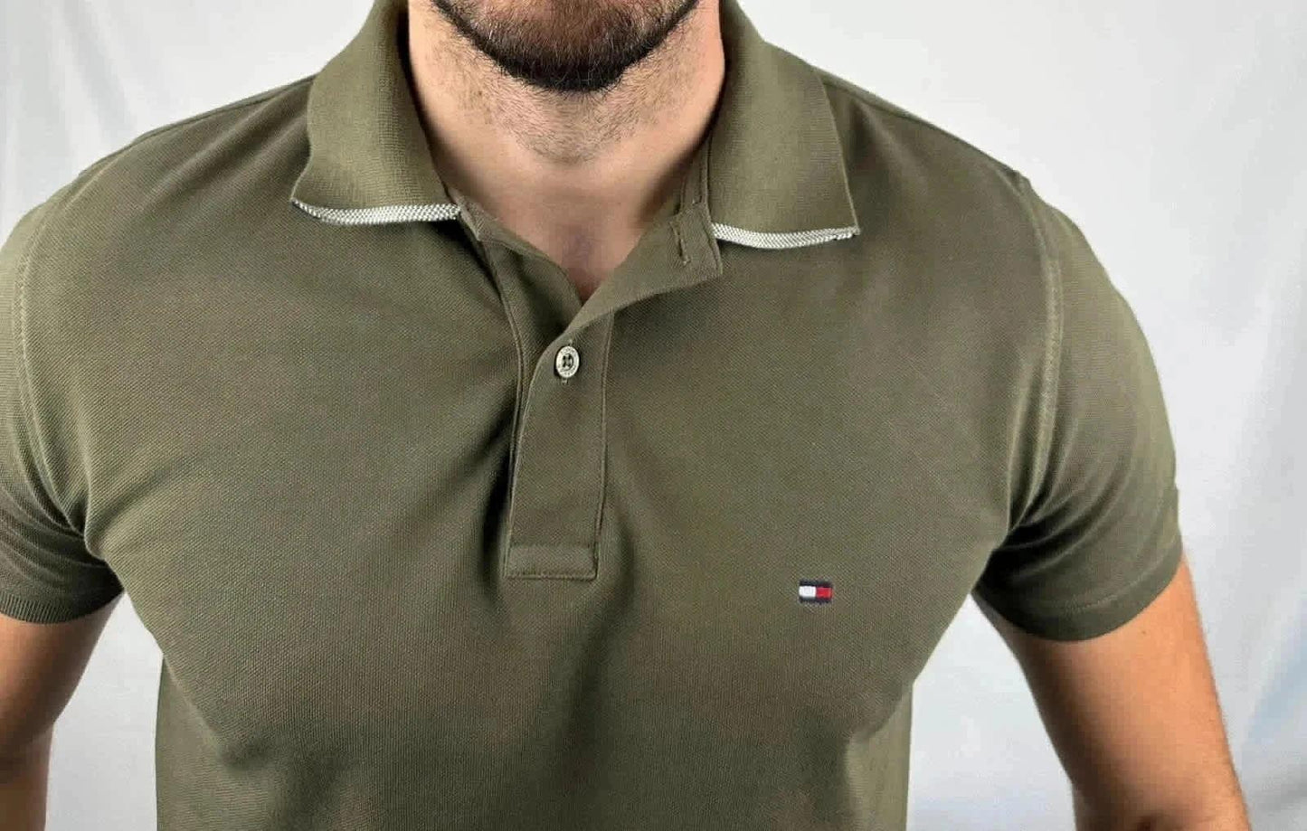Polo Tommy Hilfiger Kaki - S