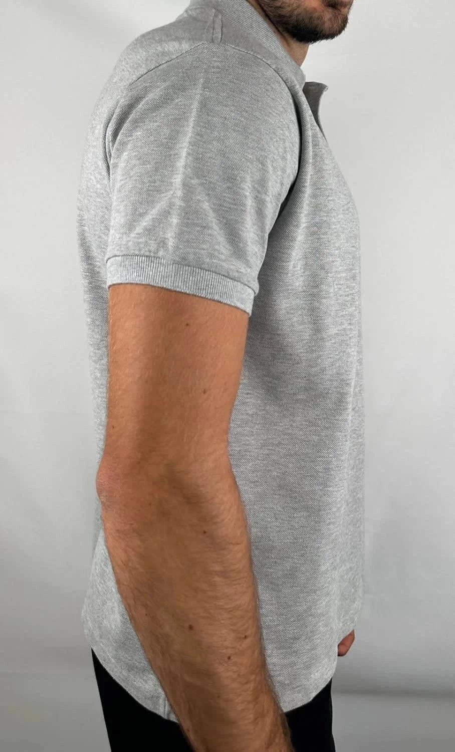 Polo Lacoste Gris - L