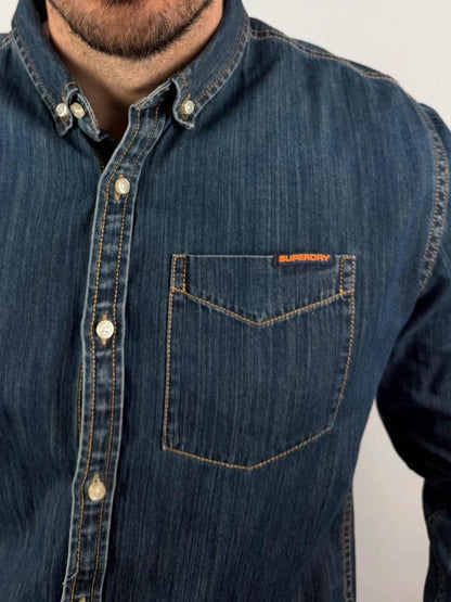 Camicia in denim Superdry - L