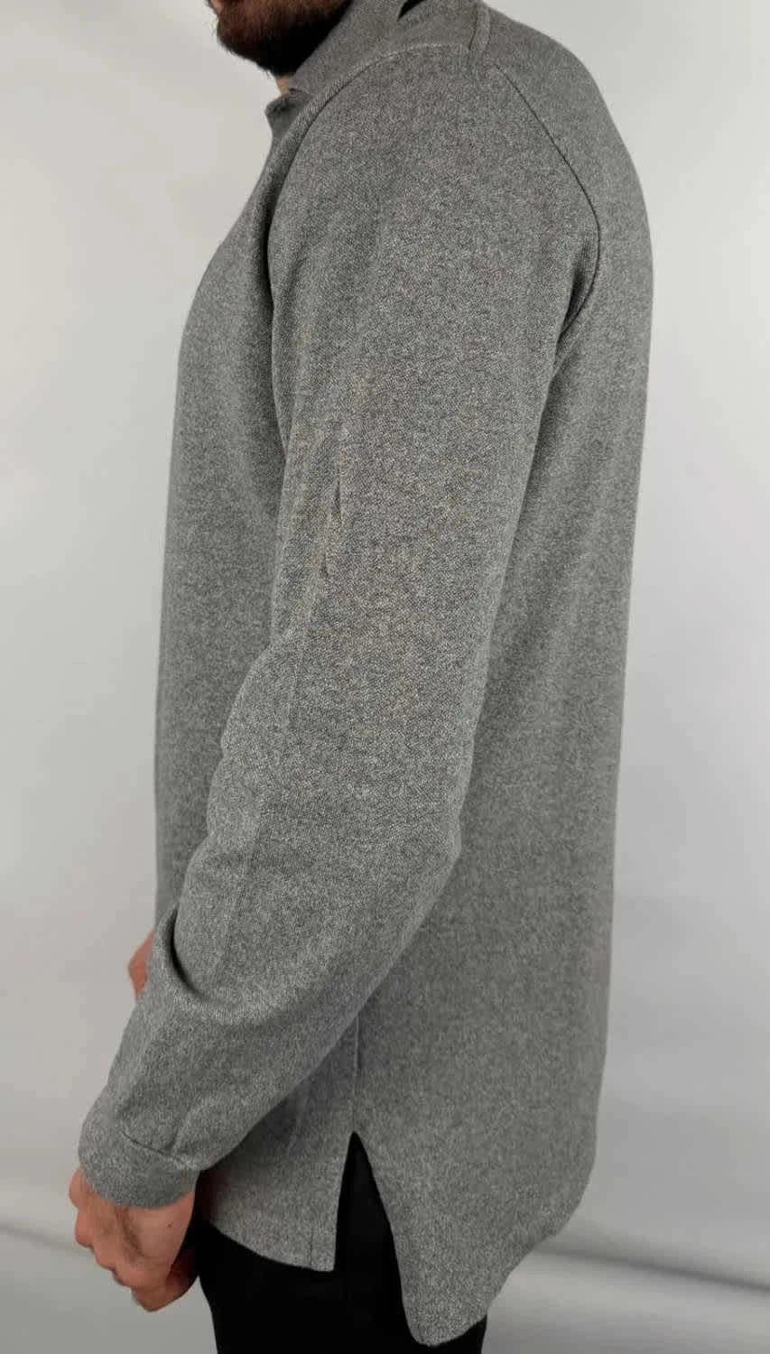 Polo Ralph Lauren Gris Manches Longues - L