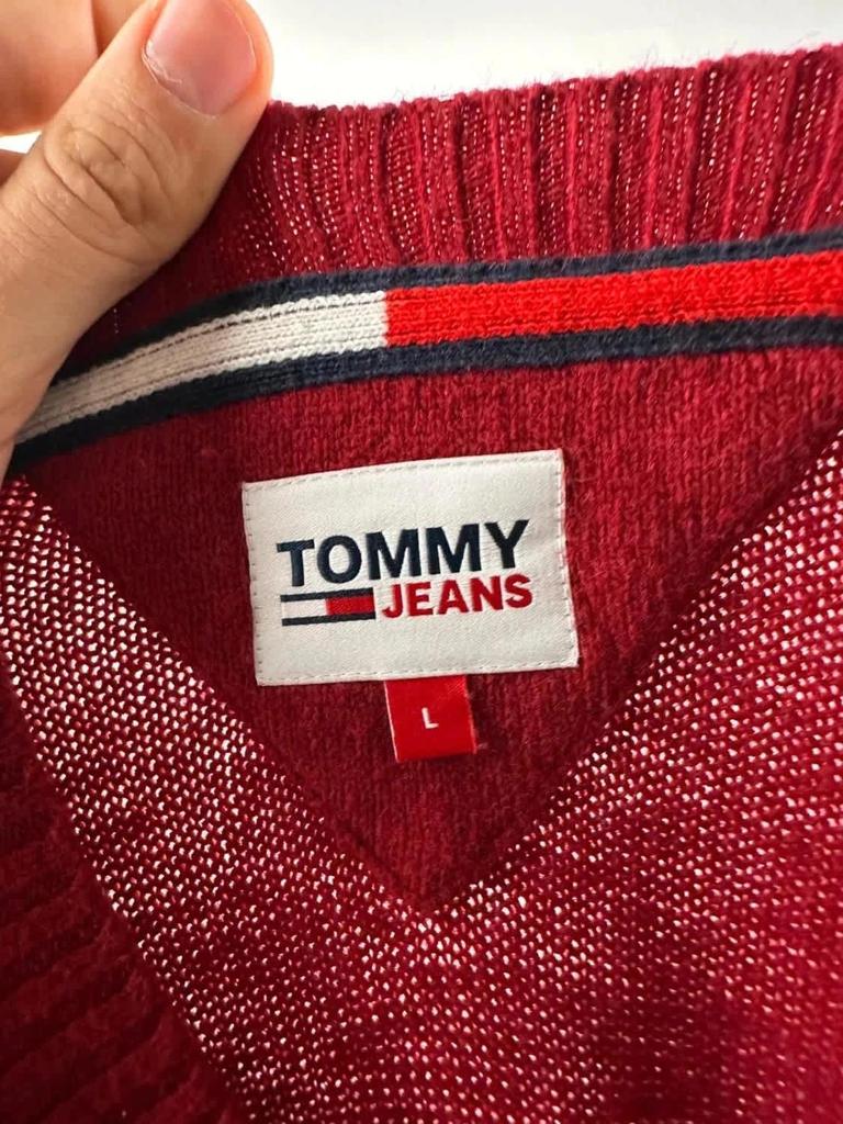 Pull Tommy Jeans Rouge - XL