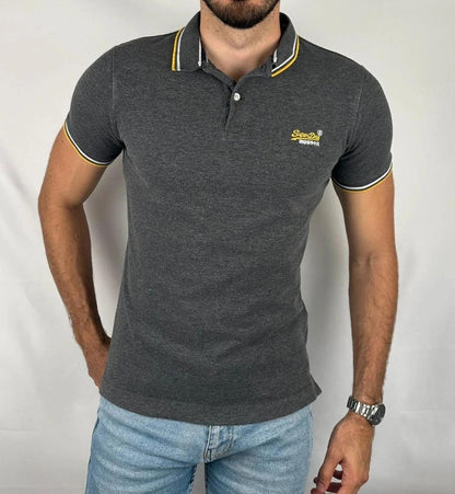 Polo Superdry Gris - S