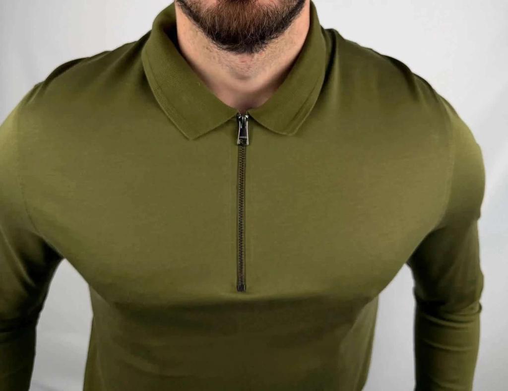 Pull Léger Tommy Hilfiger Kaki - L
