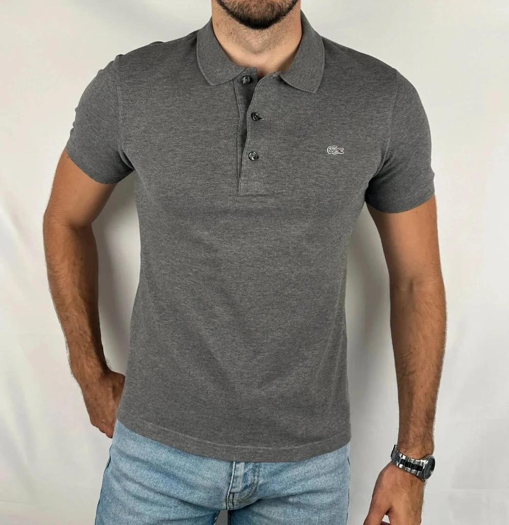 Polo Lacoste Grigio - S