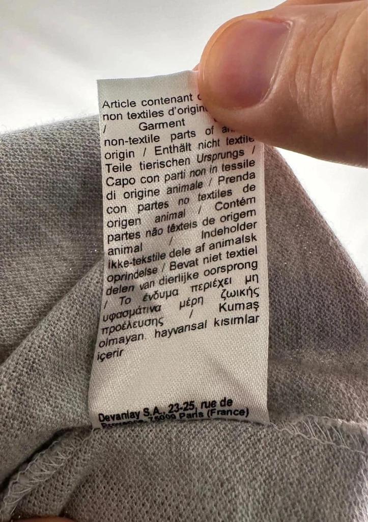 Polo Lacoste Gris - L