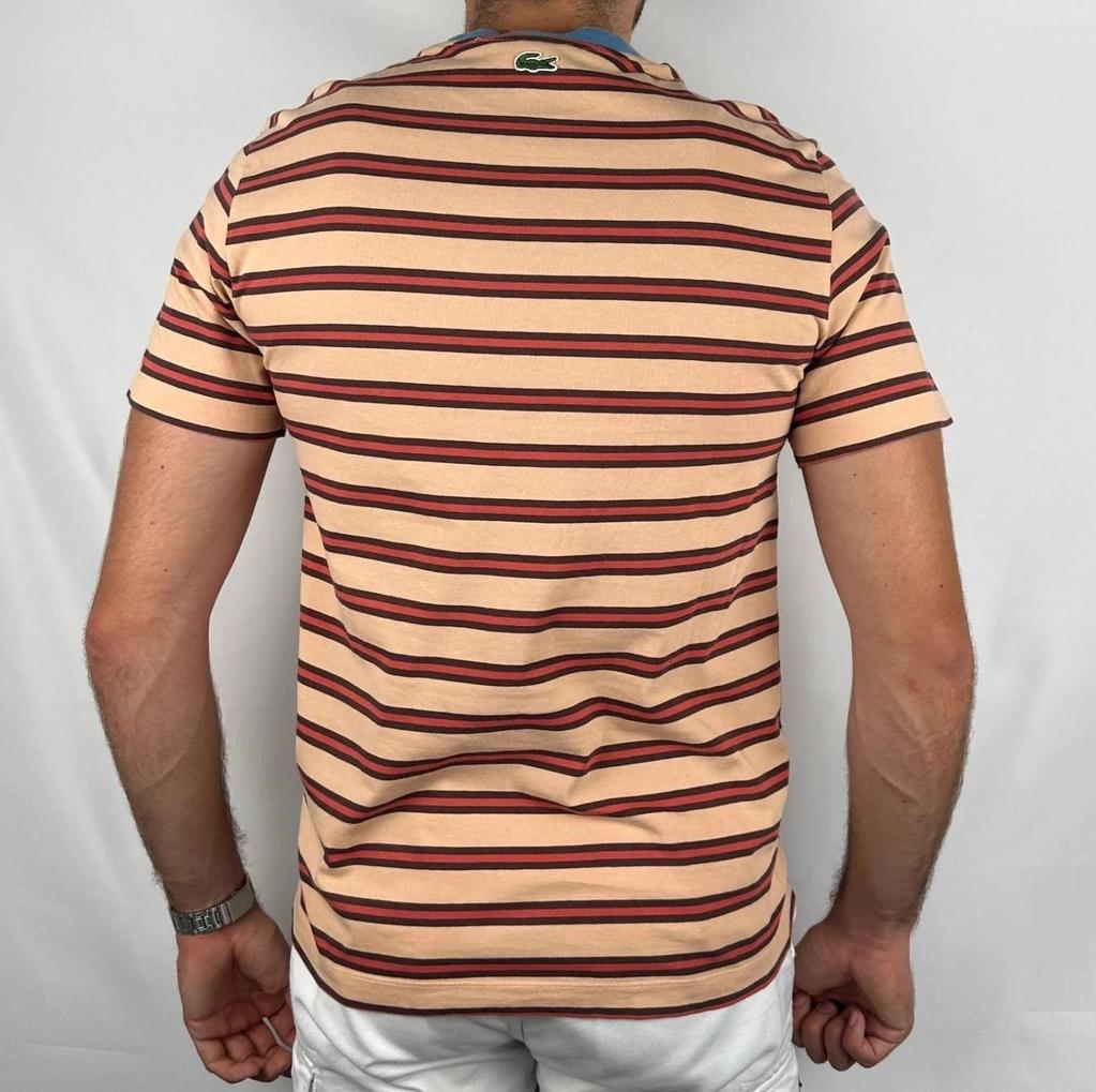 T-Shirt Lacoste a Righe - M