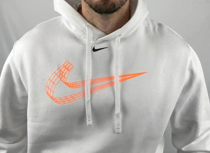 Sweat à Capuche Nike Blanc - L